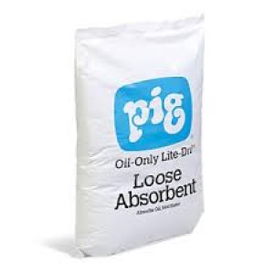 PIG PLP410 OIL-ONLY LITE-DRI LOOSE ABSORBENT 8 GAL BAG