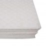ESNICO AS01014W HEAVY-WEIGHT OIL SPILL ABSORBENT PADS WITH DIMPLED PERFORATED DESIGN
