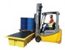 ROMOLD BUND PALLET SUITABLE FOR 2 X 1000LTR IBC, 1140LTR BUND, YELLOW
