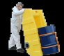 ROMOLD BUND TROLLEY FOR STORAGE, TRANSPORTATION & DISPENSING OF1 X 205L DRUM, 230L BUND