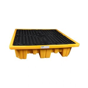 ESNICO SPILL CONTAINMENT PALLET, 4 DRUM, 30CM HEIGHT, ROTOMOLDING – SP03004