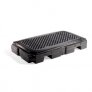 PIG POLY CONTAINMENT PALLET BLACK WITH DRAIN, 2 DRUM, HEAVY-DUTY