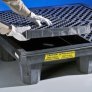 PIG POLY SPILL CONTAINMENT PALLET - 4 DRUM BLACK