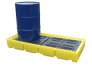 ROMOLD BUND PALLET, 3 X 205LTR DRUMS, 228LTR BUND