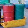ROMOLD PALLET CONVERTER, CONVERTS STANDARD PALLET INTO 4 DRUM BUNDED SPILL PALLET (310 LTR BUND)