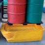 ROMOLD PALLET CONVERTER, CONVERTS STANDARD PALLET INTO 4 DRUM BUNDED SPILL PALLET (310 LTR BUND)