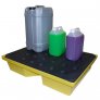 ROMOLD SPILL TRAY WITH GRID, GENERAL PURPOSE, 43LTR BUND, YELLOW