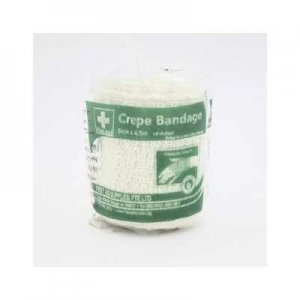 FIRST AID CREPE ELASTIC BANDAGE 5CM X 4.5M