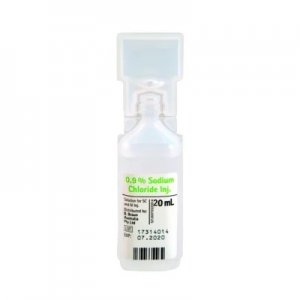 FIRST AID SODIUM CHLORIDE 0.9 % FOR INJECTION 20ML