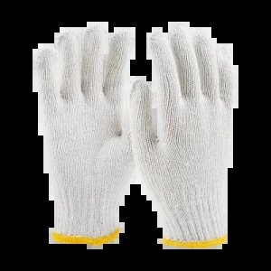 WORKGARD 700G COTTON POLYESTER STRING KNIT GLOVES WITH DOUBLE-SIDED GRIP