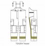 MSA ERGOTECH ACTION 2 NOMEX TI TECH TROUSER, MED SHORT
