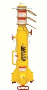 MILLER DURAHOIST ALUMINUM PORTABLE FALL ARREST ANCHOR POST
