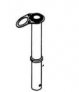 MILLER DURAHOIST ALUMINUM PORTABLE FALL ARREST ANCHOR POST EXTENSION