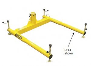 MILLER THREE-PIECE PORTABLE BASE FOR MAXIMUM 29-IN. (.74 M) OFFSET