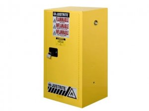 JUSTRITE 15 GAL CABINET MANUAL W/PDLE HANDLE