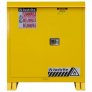 JUSTRITE 814520 OUTDOOR FLAMMABLE STORAGE CABINET WITH 16X CORROSION RESISTANCE, 45 GALLON
