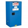 JUSTRITE 861528 HAZARDOUS MATERIAL SAFETY CABINET WITH SELF-CLOSE DOOR