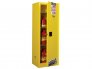 JUSTRITE 892200 SPACE SAVING FLAMMABLE SAFETY CABINET, 22 GALLON, 1 MANUAL DOOR