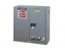 JUSTRITE 893003 30 GALLON 2 DOOR MANUAL CLOSE FIRE RESISTANT FLAMMABLE SAFETY CABINET