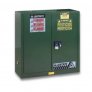 JUSTRITE 893004 30 GALLON PESTICIDE SAFETY CABINET, 2 DOORS, MANUAL CLOSE, FM APPROVED