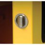 JUSTRITE 8930208 30 GALLON 2 DOOR SELF CLOSE SAFETY CABINET WITH 6 SAFETY CANS, FM APPROVED