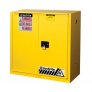 JUSTRITE 893080 30 GALLON FLAMMABLE SAFETY CABINET WITH SELF-CLOSING FIRE PROTECTION