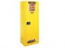 JUSTRITE 895420 54 GALLON FLAMMABLE SAFETY CABINET, 1 DOOR AUTOMATIC SELF CLOSING, 3 SHELVES, FIRE RESISTANT