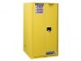 JUSTRITE 896080 60 GALLON FLAMMABLE SAFETY CABINET, 1 AUTOMATIC SELF CLOSING DOOR, 2 SHELVES