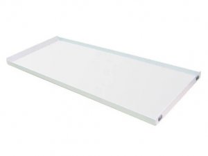 JUSTRITE SHELF, EN30/90, 45 GAL,GRAY