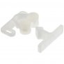 JUSTRITE 24166 DR ROLLER CATCH FOR ACID WOOD CABINET INCLUDES 1 ROLLER CATCH WITH SCREWS