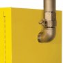 JUSTRITE 25777 SAFE-T-VENT THERMALLY-ACTUATED CABINET DAMPER WITH 2-INCH NPT CONNECTION