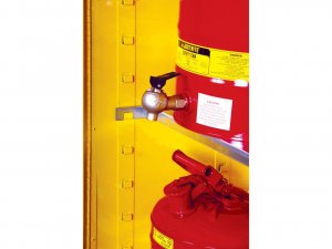 JUSTRITE 29943 STEEL DISPENSING SHELF WITH SPILLSLOPE® FOR 30/45-GALLON SAFETY CABINETS