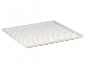 JUSTRITE 29961 60-GALLON POLY SPILL TRAY WITH CURVED EDGE