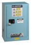 JUSTRITE 891502 15 GALLON CORROSIVES STEEL SAFETY CABINET WITH MANUAL CLOSE DOOR