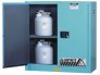 JUSTRITE 8930022 30-GALLON CHEMCOR CORROSIVES AND ACIDS SAFETY CABINET WITH CORROSION-RESISTANT LINING
