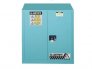 JUSTRITE 893022 30-GALLON SELF-CLOSE CORROSIVES SAFETY CABINET WITH CHEMICAL-RESISTANT TRAYS
