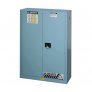 JUSTRITE 8945222 45 GALLON BLUE SELF-CLOSE CORROSIVES/ACIDS SAFETY CABINET WITH 2 SHELVES