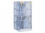 JUSTRITE CYLINDER LOCKER, 8 VERTICAL