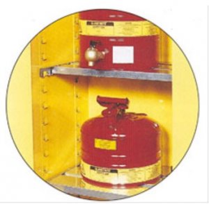 JUSTRITE 25935 MINI CABINET SHELF WITH 350 LB LOAD CAPACITY