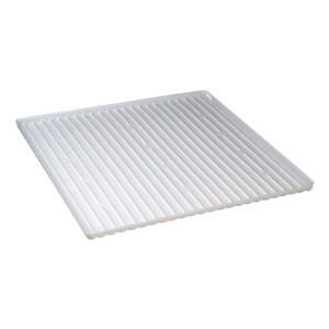JUSTRITE 25936 POLY TRAY WITH RAISED SPILL-CONTAINMENT EDGES