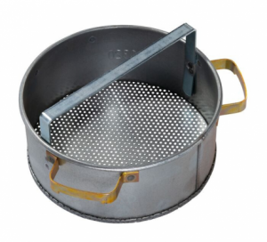 JUSTRITE 27901 STEEL PARTS WASHING BASKET FOR QUICK SMALL PART CLEANING
