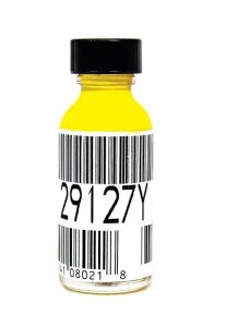 JUSTRITE 29127Y YELLOW TOUCH-UP PAINT WITH BRUSH FOR SAFETY CABINETS