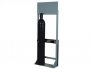 JUSTRITE GAS CYLINDER PROCESS STAND, 2 CYLINDER CAPACITY, STEEL