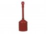 JUSTRITE HEAVY DUTY CIGARETTE BUTT CAN RED