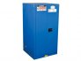 JUSTRITE 60 GAL SURE-GRIP EX HAZARDOUS MATERIAL STEEL SAFETY CABINET, 2 DOORS SELF CLOSE