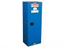 JUSTRITE 862228 HAZARDOUS MATERIAL SAFETY STORAGE CABINET 22 GALLON SELF-CLOSE WITH 3 SHELVES