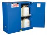 JUSTRITE 863028 30 GALLON HAZARDOUS MATERIAL SAFETY CABINET WITH SELF-CLOSE DOORS