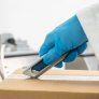PACIFIC HANDY CUTTER METTI MD AUTO-RETRACT SAFETY KNIFE, METAL DETECTABLE