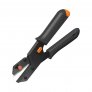 SLICE EDGE UTILITY SAFETY CUTTER WITH SAFETY LOCK AND METAL HANDLE