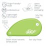 SLICE SAFETY CUTTER, CERAMIC MICRO-BLADE, PILLOW PACK, GREEN